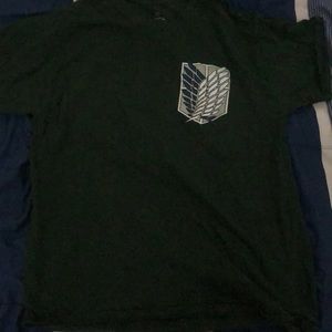 Green Attack On Titan T Shirt